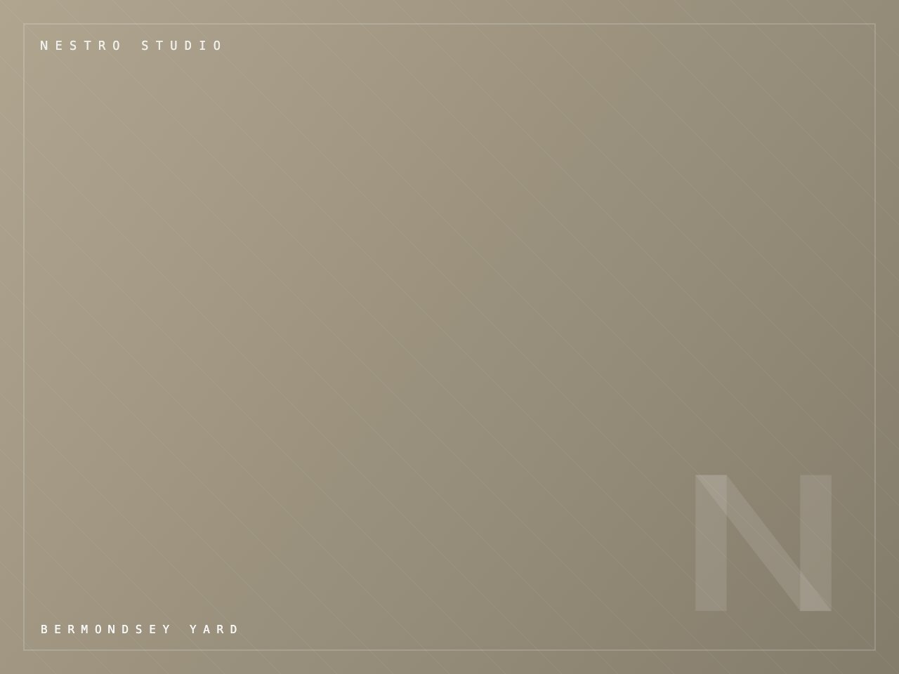 Nestro studio, Bermondsey Yard
